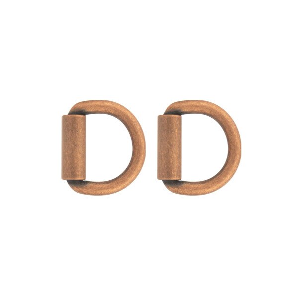 TPRD.Antique Copper.¾.01.jpg 2pk Roller Dees Image